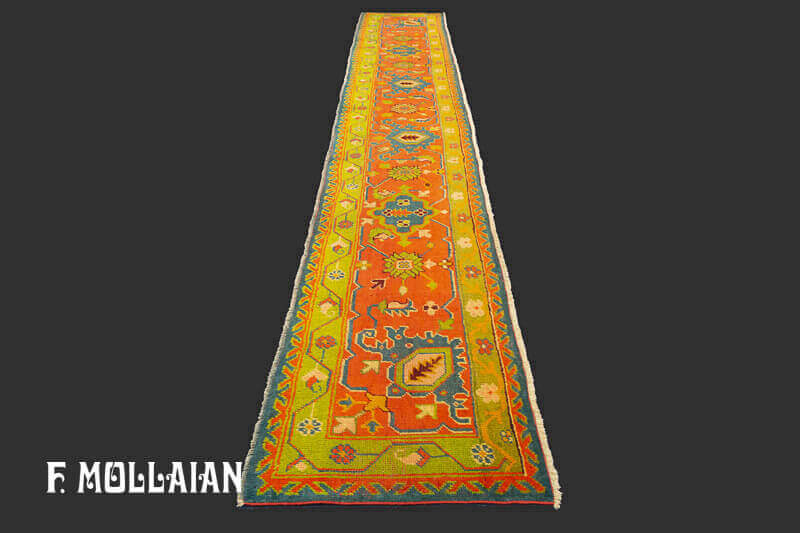 Tapis Turc Ushak (Oushak) Antique n°:79001661